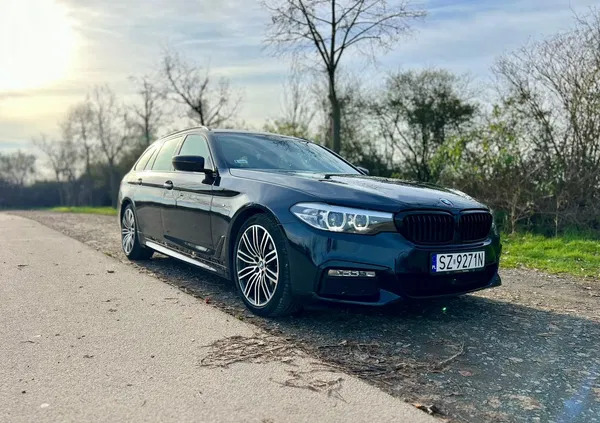 bmw BMW Seria 5 cena 98400 przebieg: 190000, rok produkcji 2017 z Wołów